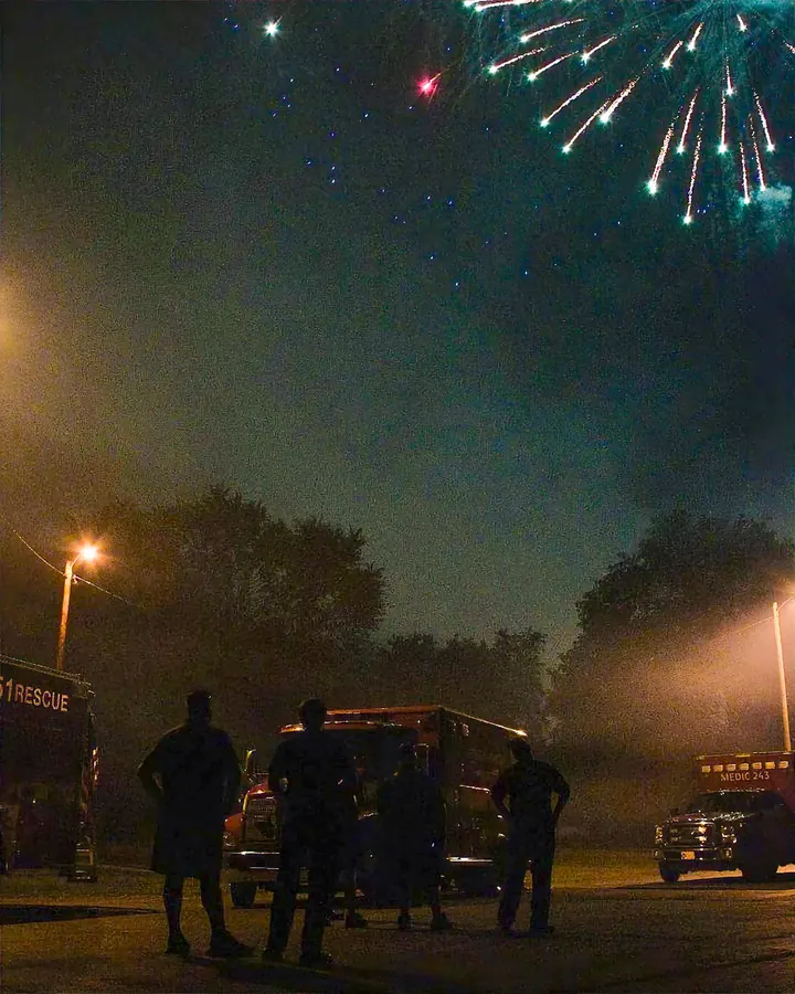 Firefighters, 4th of July